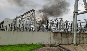 Fire at Shahjibazar power plant