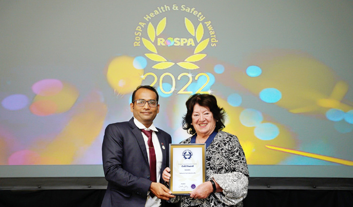 Walton achieves UK based RoSPA Gold Award