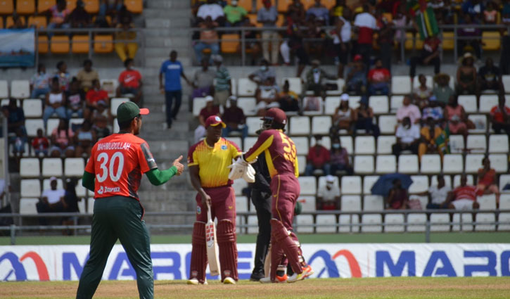 West Indies beat Bangladesh by 35 runs