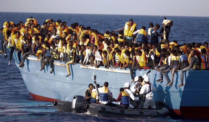 ভূমধ্যসাগরে নৌকাডুবি, ১০০ অভিবাসনপ্রত্যাশীর মৃত্যু