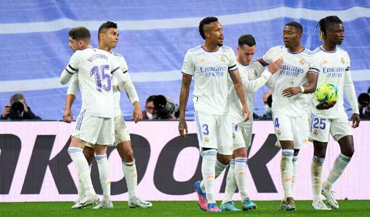 শিরোপার কাছাকাছি রিয়াল