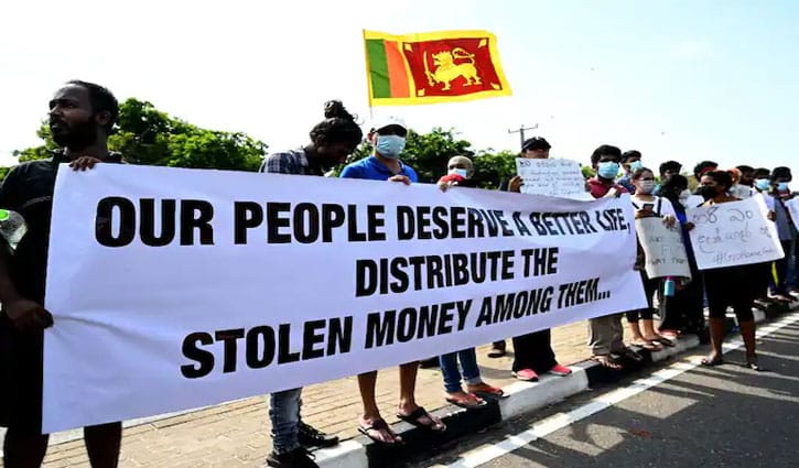  শ্রীলঙ্কার ২৬ মন্ত্রীর পদত্যাগ