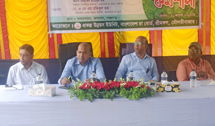 পঞ্চগড়ে চা চাষিদের নিয়ে ‘ক্যামেলিয়া খোলা আকাশ স্কুল’