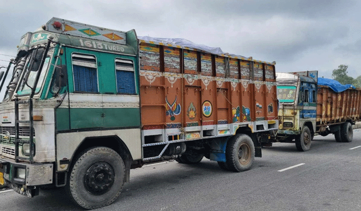 ২৩ দিন পর বাংলাবান্ধা স্থলবন্দরে ভারতের পাথর আমদানি