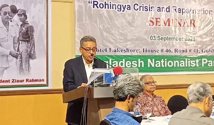 রোহিঙ্গা সংকট দূর ও প্রত্যাবাসনে বিএনপির রূপরেখা 