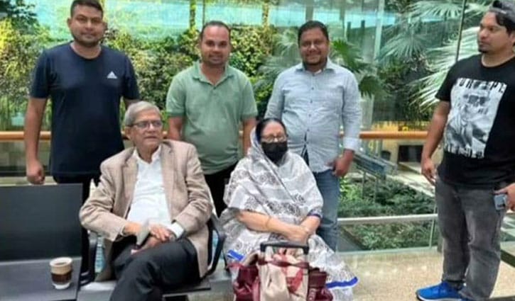 Mirza Fakhrul returns from Singapore