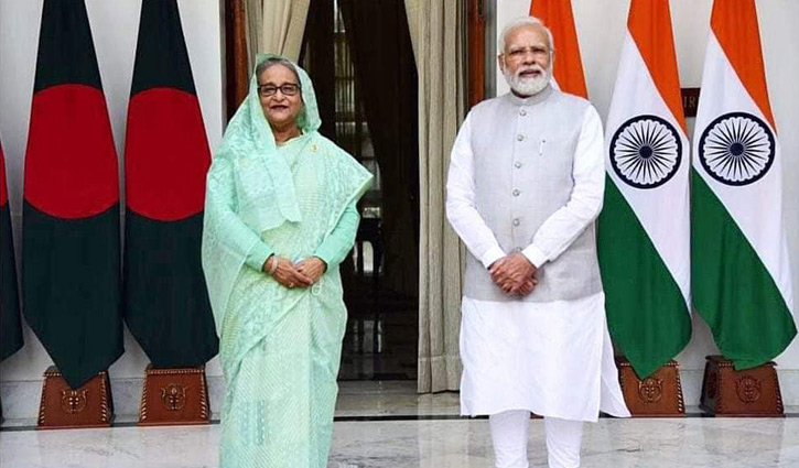 Modi greets Sheikh Hasina on election victory