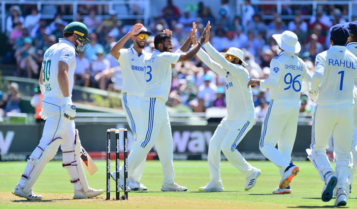 South Africa all out for 55 runs