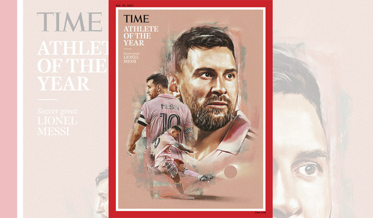 Messi named TIME magazine’s 2023 Athlete of the Year