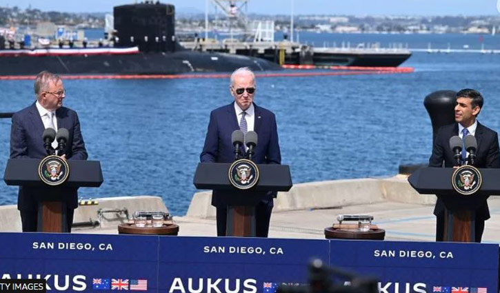 সাবমেরিন বহর তৈরি করছে যুক্তরাষ্ট্র, যুক্তরাজ্য ও অস্ট্রেলিয়া