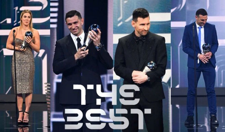 ‘ফিফা দ্য বেস্ট’ পুরস্কার জয়ীরা কে কতো ভোট পেলেন?