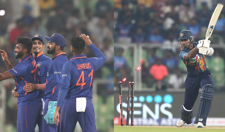 শ্রীলঙ্কাকে ৩১৭ রানে হারিয়ে ইতিহাস গড়লো ভারত