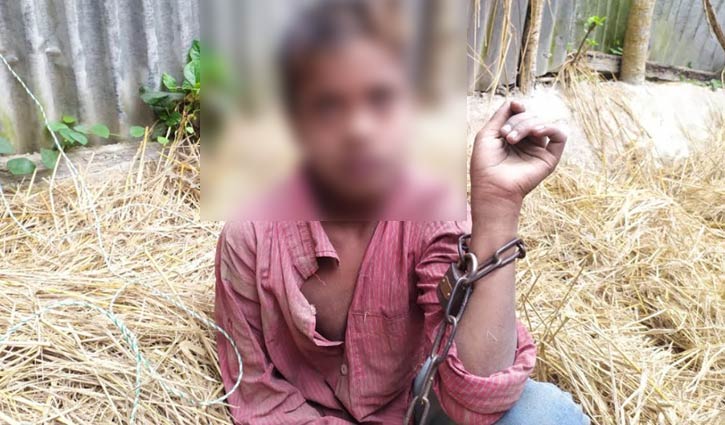 শিকলে বেঁধে শিশুকে নির্যাতন, অভিযুক্ত গ্রেপ্তার