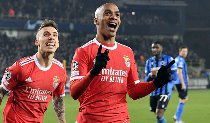 ৫৯ বছরের রেকর্ড ছুঁলেন মারিও, কোয়ার্টার ফাইনালে বেনফিকা