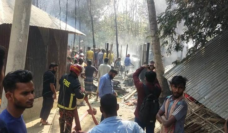 আগুনে দগ্ধ হয়ে প্রবীণের মৃত্যু