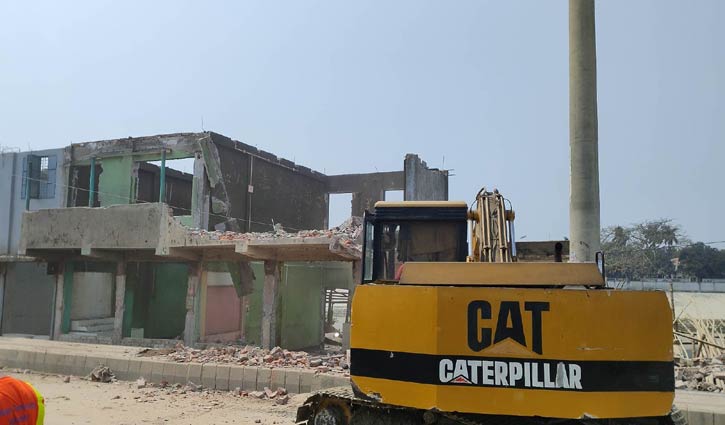 বংশী নদীর তীর উদ্ধার, ৯১ স্থাপনা উচ্ছেদ