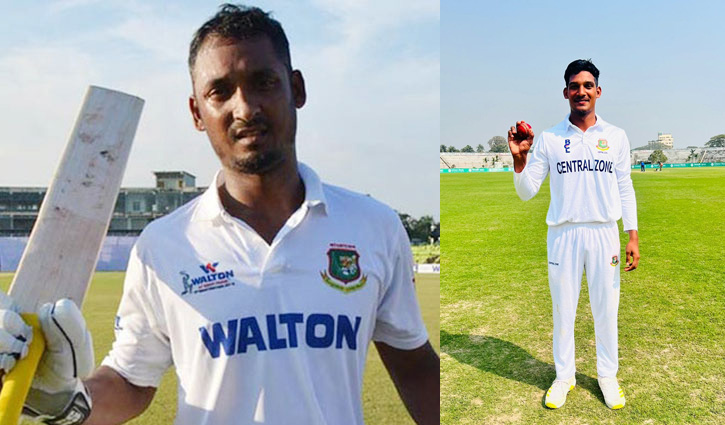 নাঈমের দ্বিতীয় ইনিংসেও সেঞ্চুরি, মুশফিকের প্রথম ফাইফার