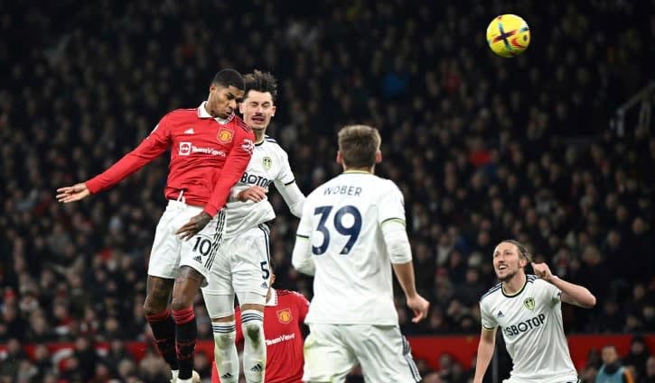 Man Utd draw with Leeds