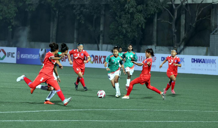 Bangladesh beat Nepal in SAFF U20 Championship