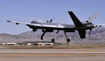 US drone crashes after encounter with Russian jet