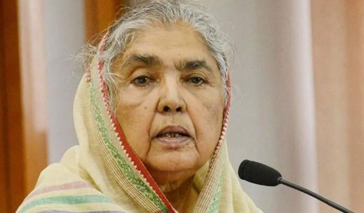 Matia Chowdhury becoming deputy leader of the Parliament