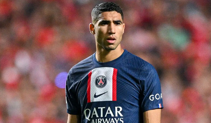 Achraf Hakimi charged with rape