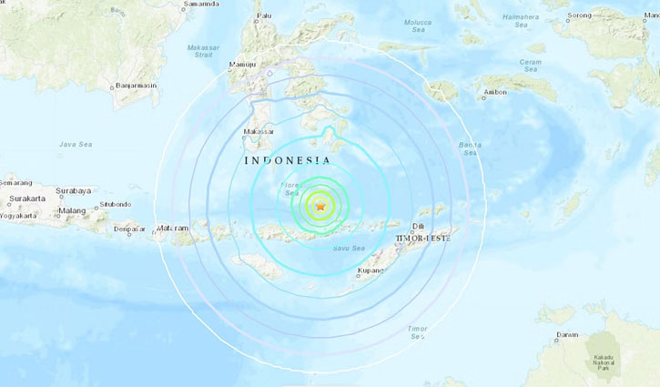 7.6-magnitude earthquake hits Indonesia