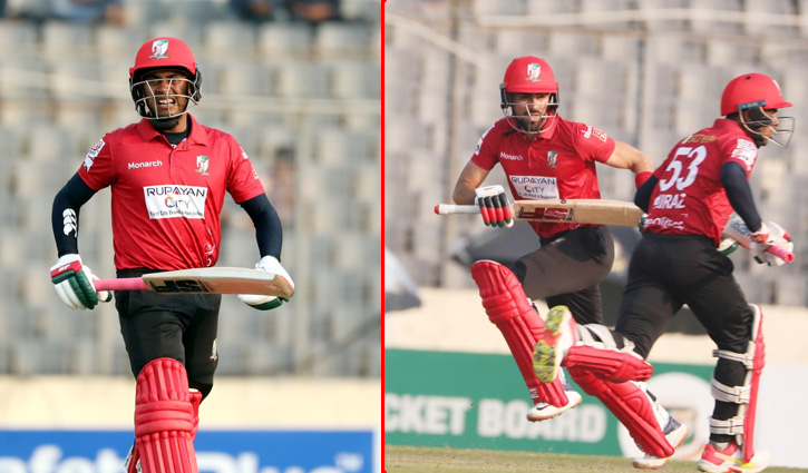 সাকিবের ‘বিতর্কে’ জড়ানো ম‌্যাচে বরিশালের সহজ জয়