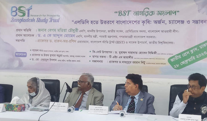 কৃষিক্ষেত্রে যুগান্তকারী অবস্থানে বাংলাদেশ: পররাষ্ট্রমন্ত্রী