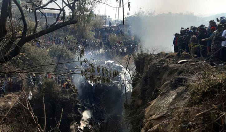 নেপালে বিমান দুর্ঘটনা: ৪০ জনের মরদেহ উদ্ধার