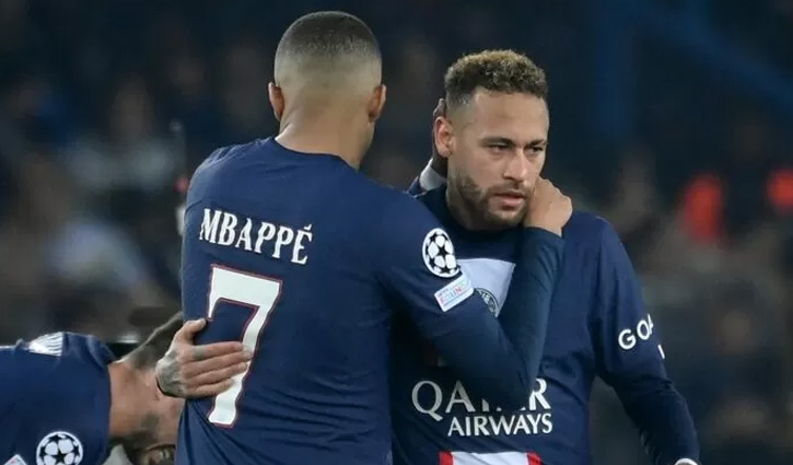 নেইমারকে এমবাপ্পে, ‘শক্ত থাকো’