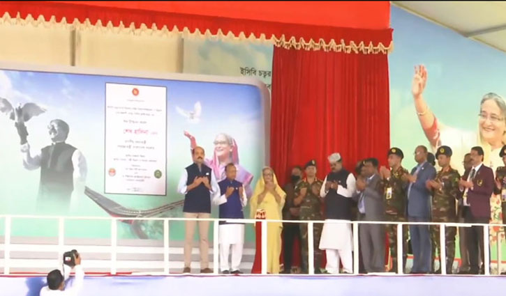 কালশী ফ্লাইওভার উদ্বোধন করলেন প্রধানমন্ত্রী