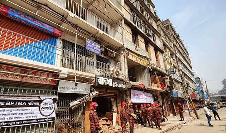 গুলিস্তানে বিস্ফোরণ: তৃতীয় দিনে উদ্ধার অভিযান চলছে