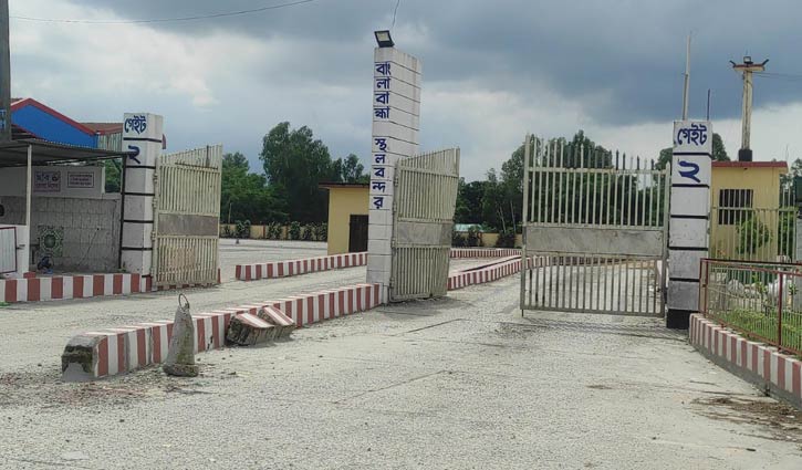 বন্ধ পাথর আমদানি, স্থবির বাংলাবান্ধা স্থলবন্দর