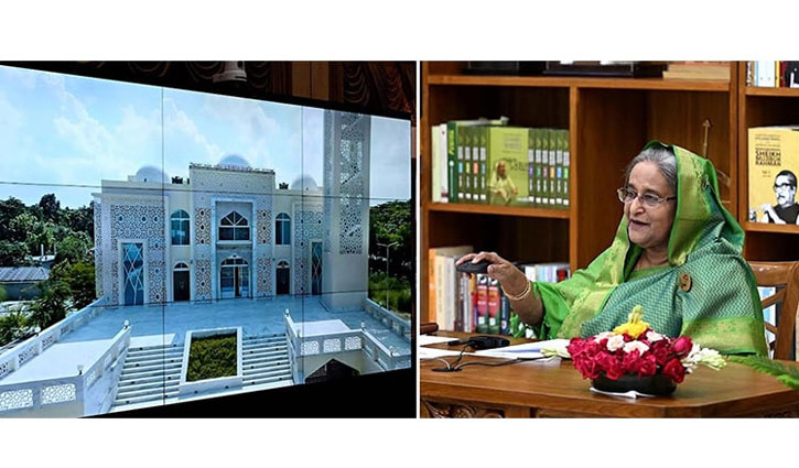 আরও ৫০ মডেল মসজিদ উদ্বোধন করলেন প্রধানমন্ত্রী