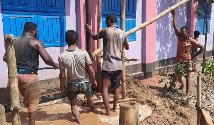 গোবিন্দগঞ্জে পানি উঠছে না নলকূপে, বিপাকে বাসিন্দারা