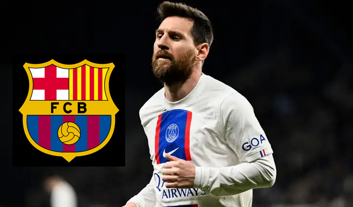 মেসিকে ফেরাতে বার্সা বদ্ধপরিকর