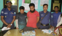 কুড়িগ্রামে ১৫ লাখ টাকা ছিনতাই, পরে অর্ধেকসহ গ্রেপ্তার ২
