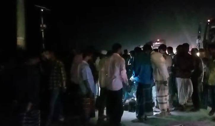 টাঙ্গাইলে বাসচাপায় স্বামী নিহত, স্ত্রী আহত