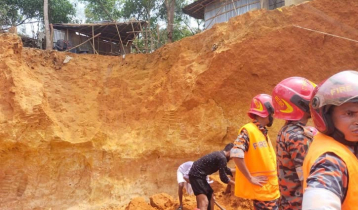 Three Rohingya laborers killed in Ukhiya landslide