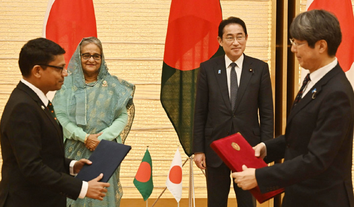 Bangladesh, Japan sign 8 deals for mutual benefit