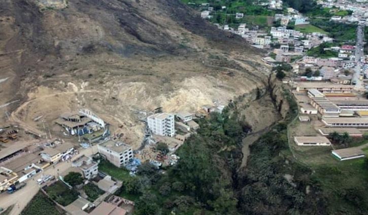 16 dead in Ecuador landslide