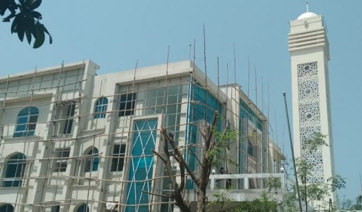উদ্বোধনের অপেক্ষায় হাকিমপুর সরকারি মডেল মসজিদ