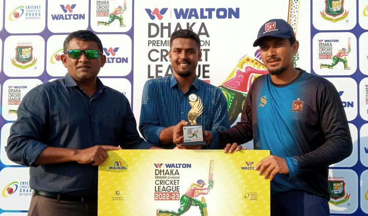 ফজলের ৯ রানের আক্ষেপের ম্যাচে শেখ জামালের হাসি 