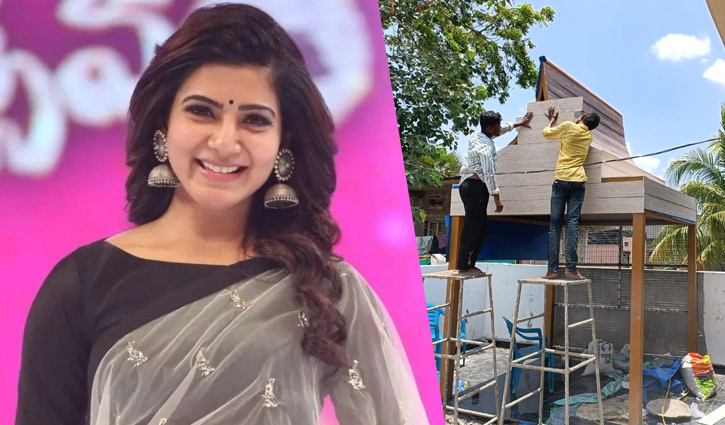 সামান্থার জন্য ভক্তের মন্দির