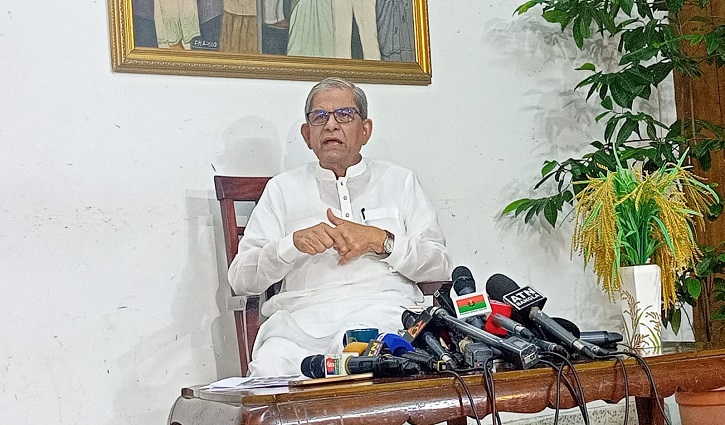 খালেদা জিয়া ভা‌লো আছেন: মির্জা ফখরুল