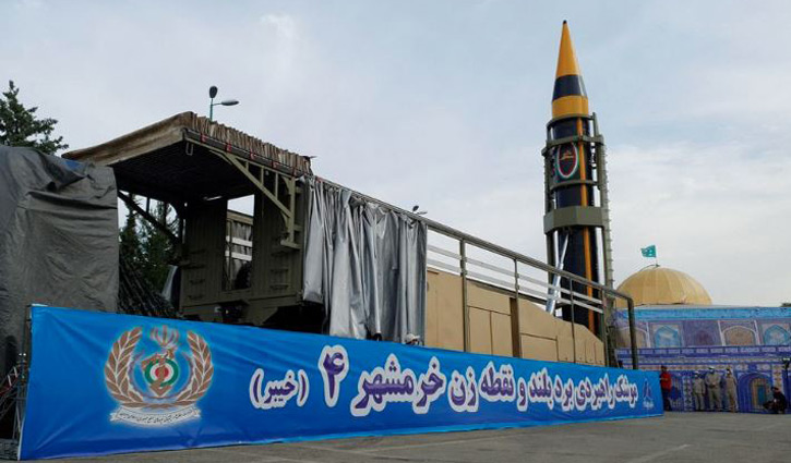 ইরানের হাইপারসনিক ক্ষেপণাস্ত্র উন্নয়নে সংশিষ্টতায় চীনের ব্যক্তি-প্রতিষ্ঠানে মার্কিন নিষেধাজ্ঞা