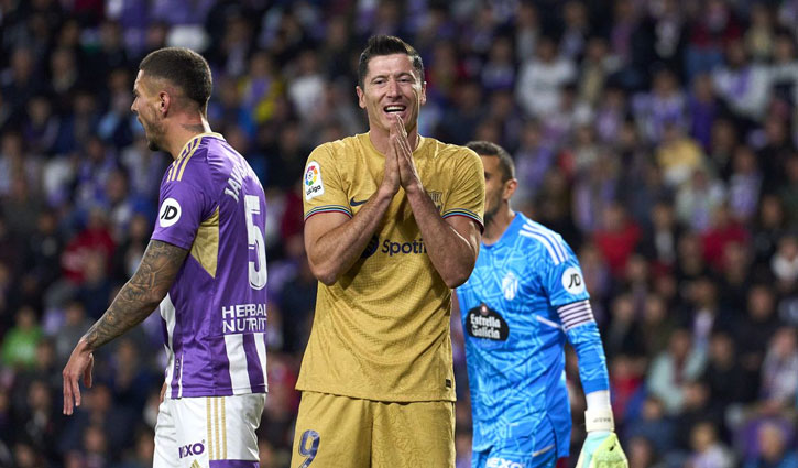 আবারও হারলো বার্সেলোনা