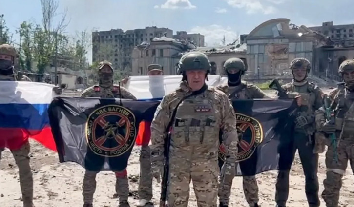 বিদ্রোহ থেকে সরে এলো ওয়াগনার বাহিনী