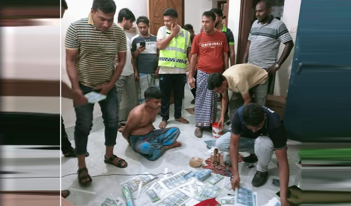 বিপুল জাল টাকা ও সরঞ্জামসহ দম্পতি গ্রেপ্তার